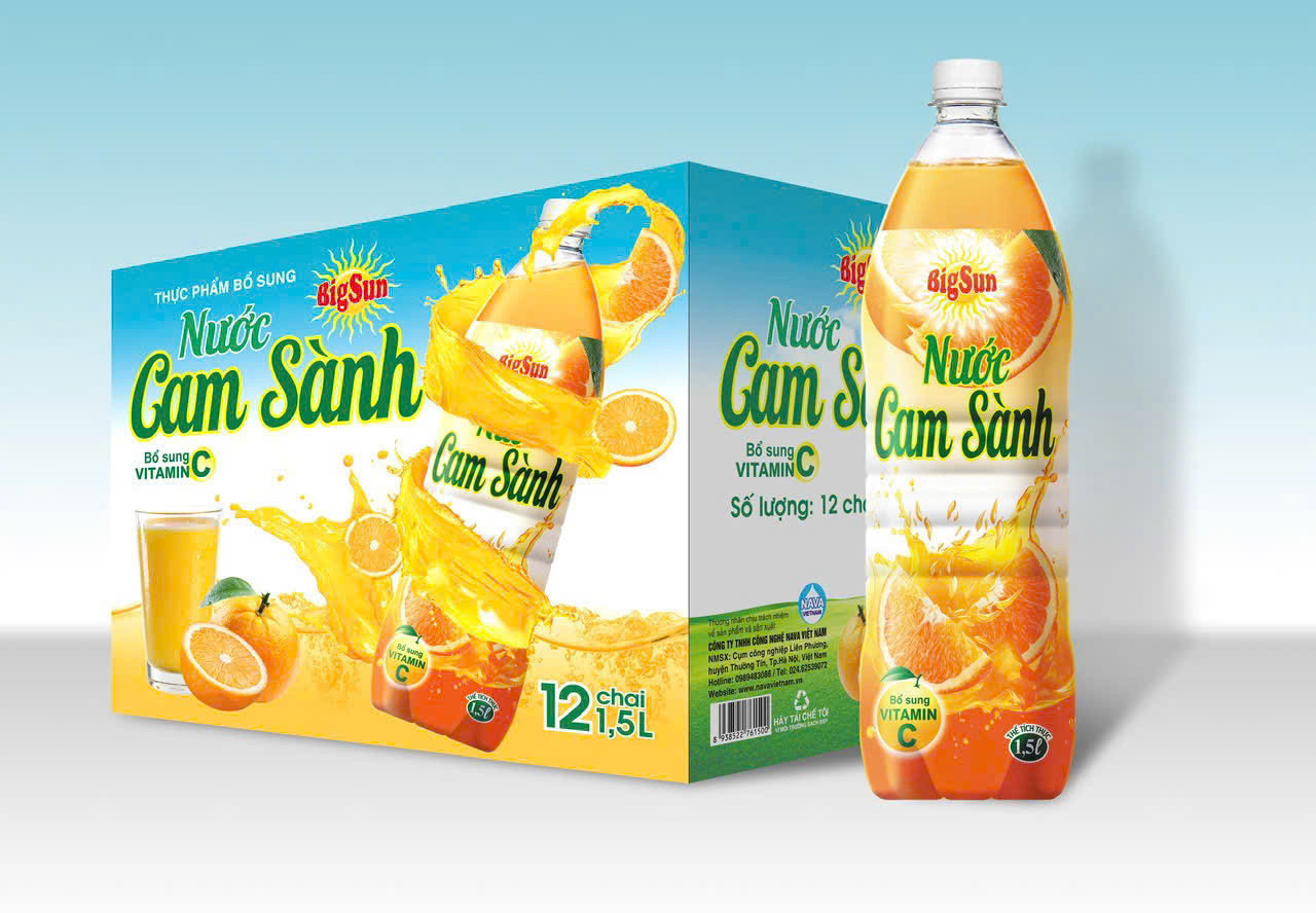 Nước Cam Sành 1,5L